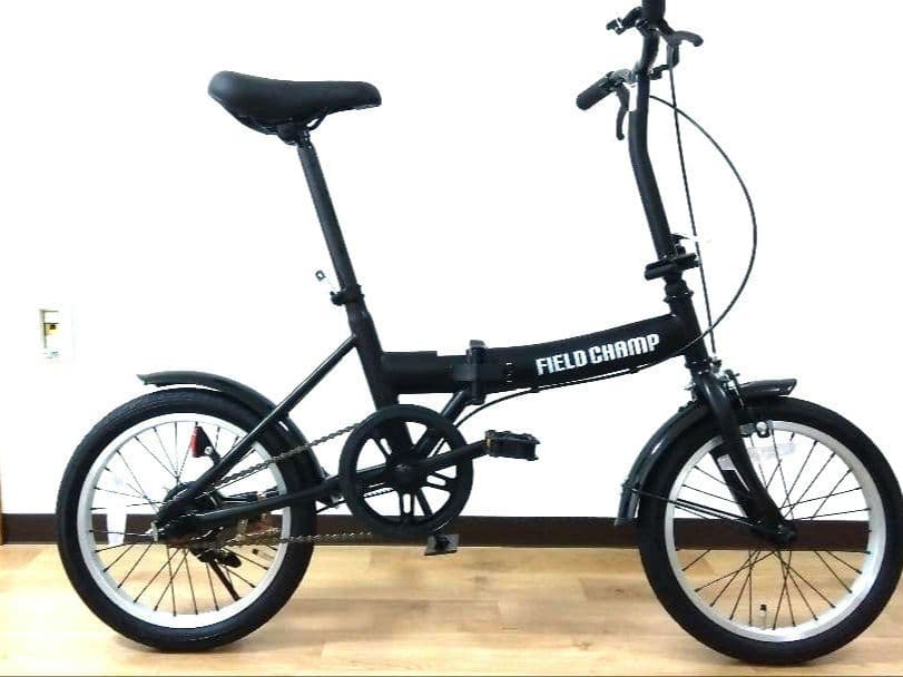 FIELD CHAMP 折りたたみ自転車 １６インチ　ブラック