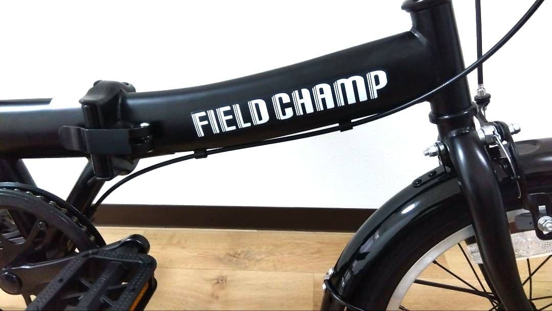 FIELD CHAMP 折りたたみ自転車 １６インチ　ブラック