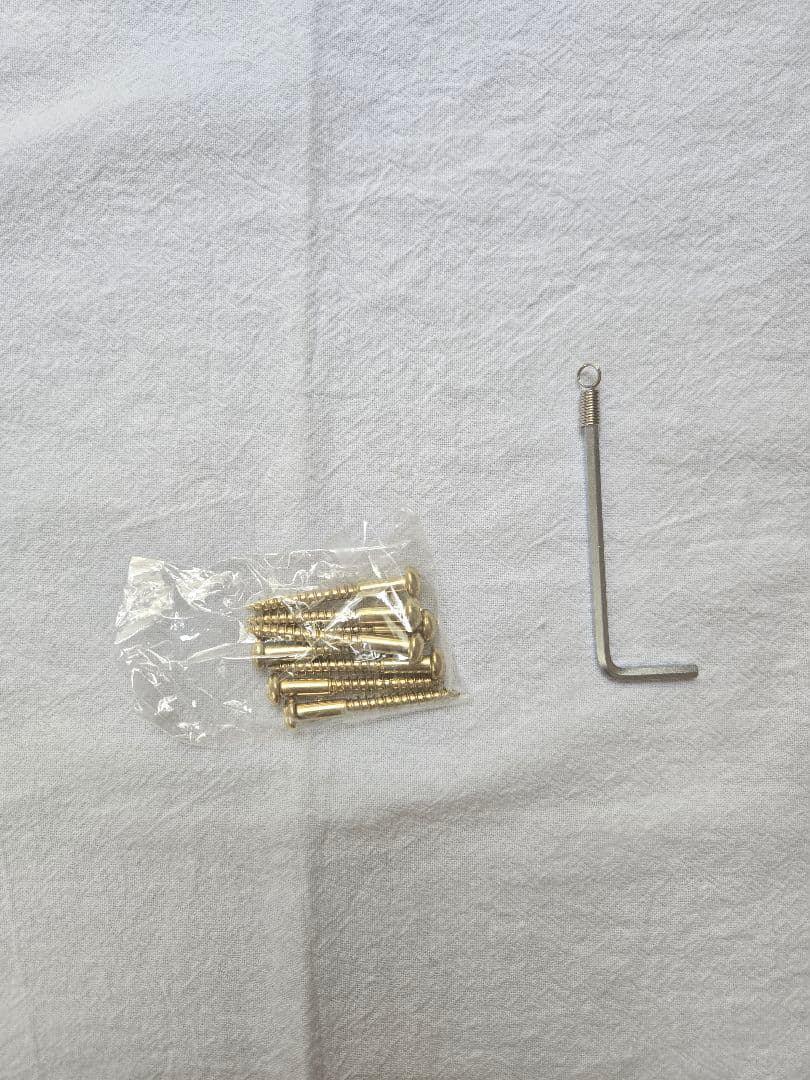 上手工作所　真鍮製 L字天吊りハンガーバー Sサイズ H220 1セット