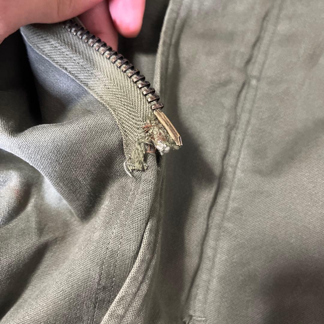 60s フランス軍 実物 M-64フィールドパーカー 1969年製 サイズ108