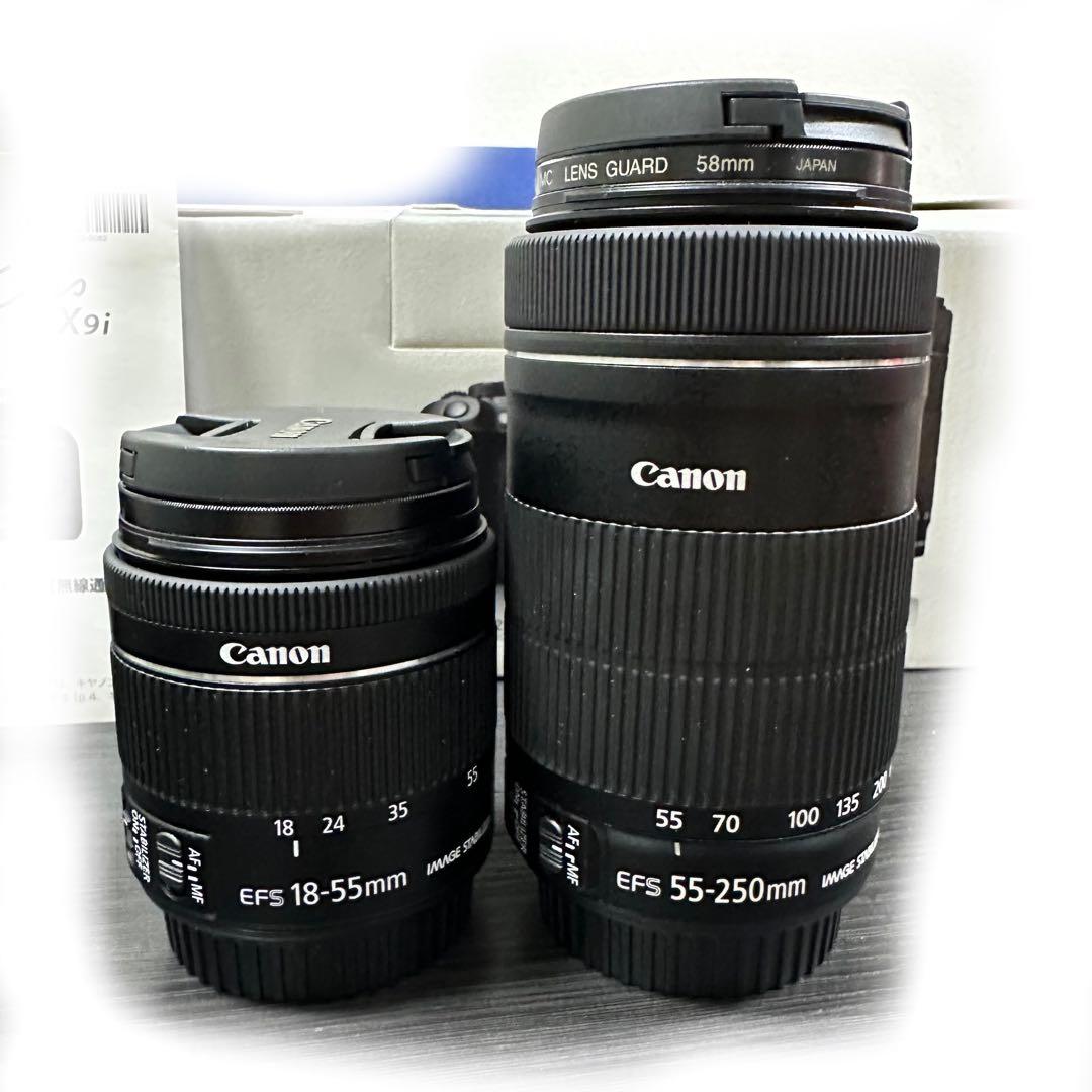 キャノンCanon EOS Kiss X9i 一眼レフ ダブルズームレンズキット