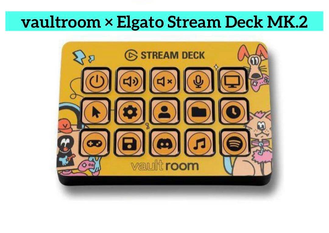 vaultroom × Elgato Stream Deck MK.2