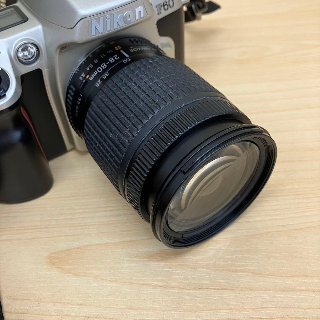 フィルムカメラ 一眼レフ Nikon F60 レンズ ケース付き ニコン