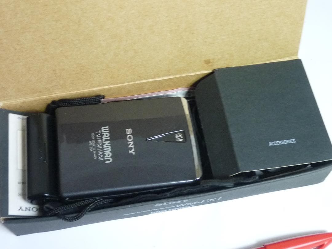 美品 ソニー カセット ウォークマン WM-FX1 取説/元箱つき