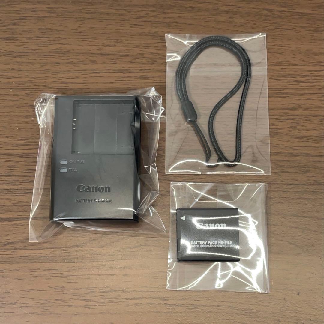 【美品】 Canon IXY650 純正充電器 純正バッテリー ストラップ 付き