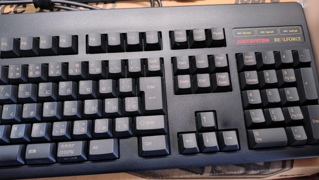 RealForce 106-JS 初代 赤LED ジャストシステムモデル