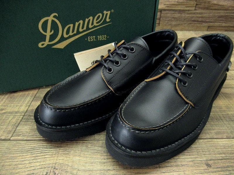 専用　ダナー ブローガン 茶芯 モカシン レザー シューズ 黒 28.0 ①
