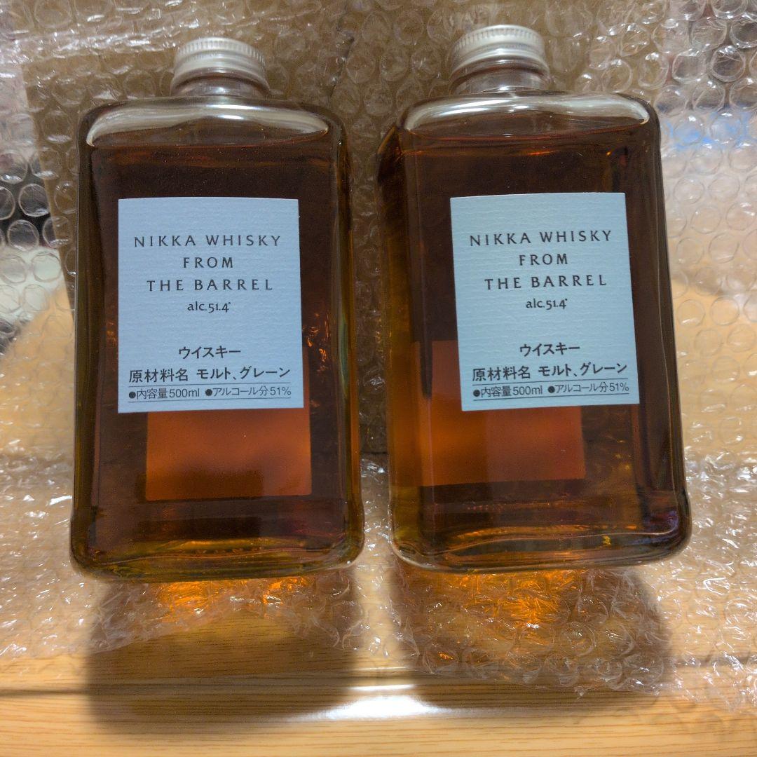 NIKKA FROM THE BARREL 500ml 51.4%銘酒新品未開封