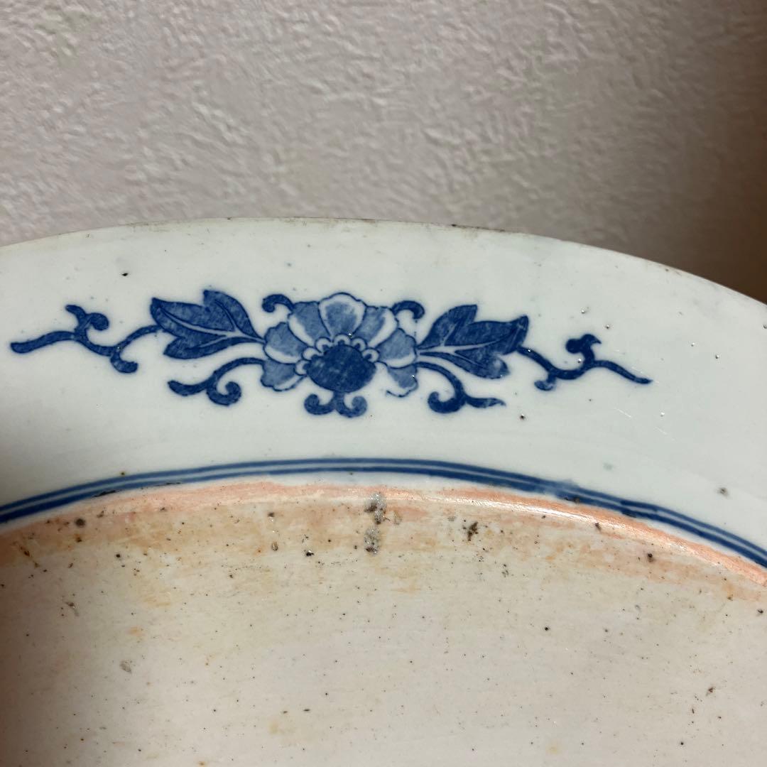 古伊万里　楕円皿　古美術