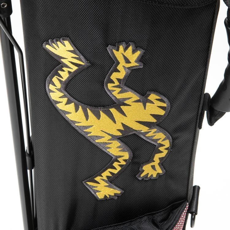 新品 AIRWALK エアーウォーク スタンドキャディバッグ フード付き BK