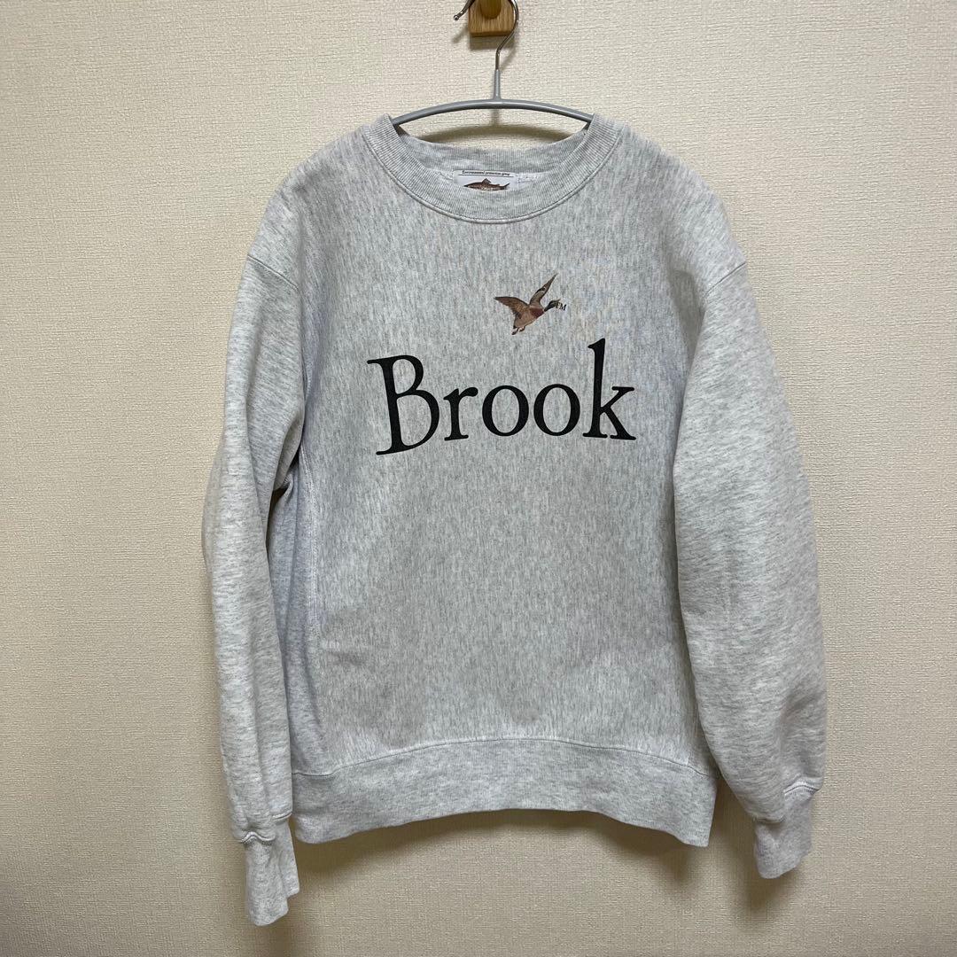 ブルック 新品未使用 裏起毛 トレーナー M