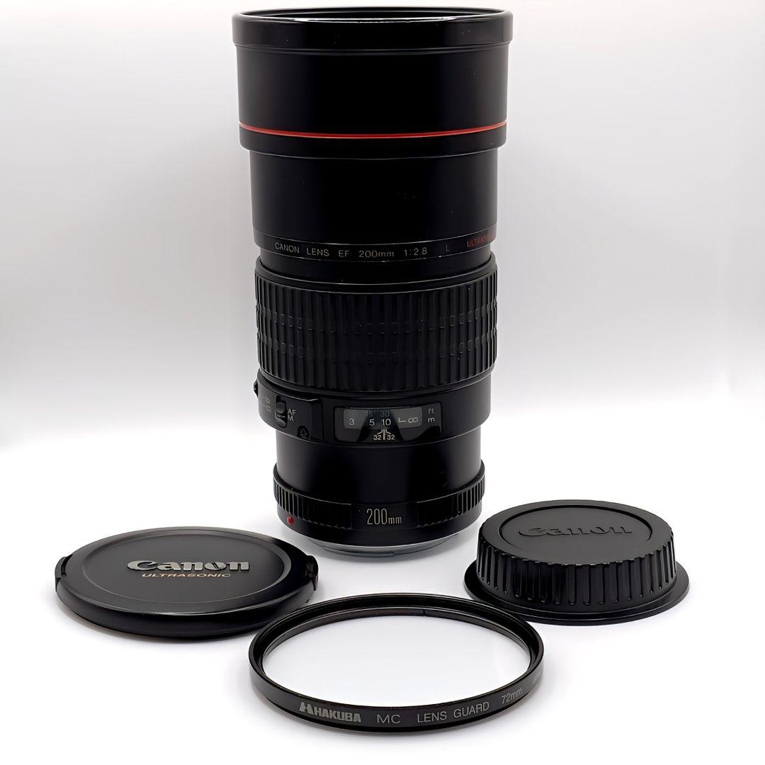 【中古】Canon EF 200mm F2.8L USM　単焦点フルサイズレンズ