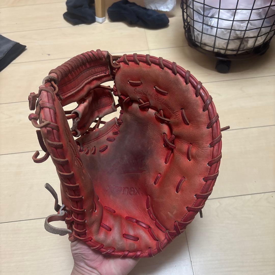 軟式グローブ ファーストミット ザナックス（MIZUNOグローブ袋付き）