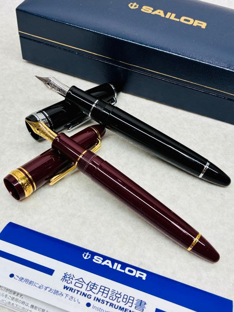 SAILORセーラー 万年筆 21金 875 プロフィットスタンダード21 2本
