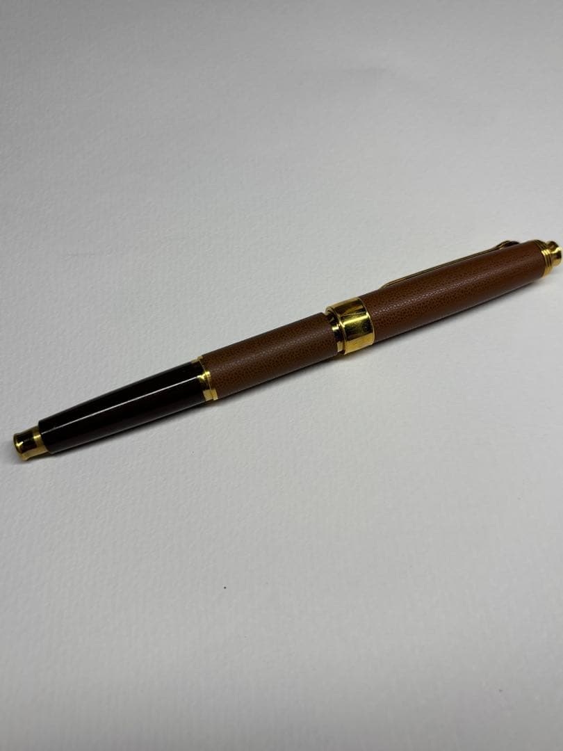 希少☆ Burberry Libera 革張　シャープペンシル　芯径0.5