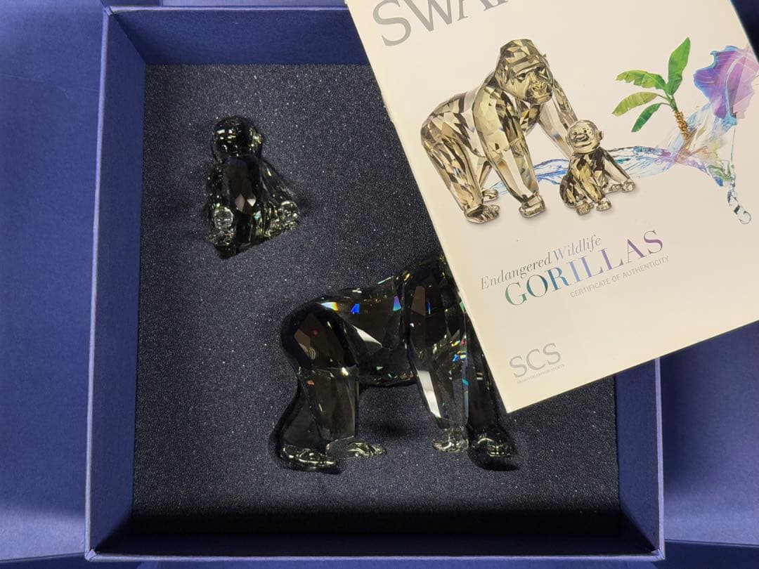 スワロフスキー 2009年 ワイルドライフ 希少な野生動物 ゴリラ SCS限定