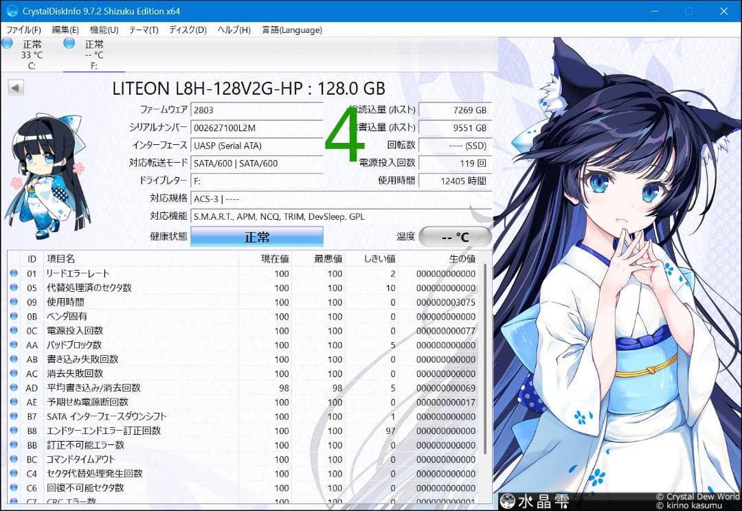 Toshiba SanDisk SSD 256GB 3枚 + 128GB 2枚