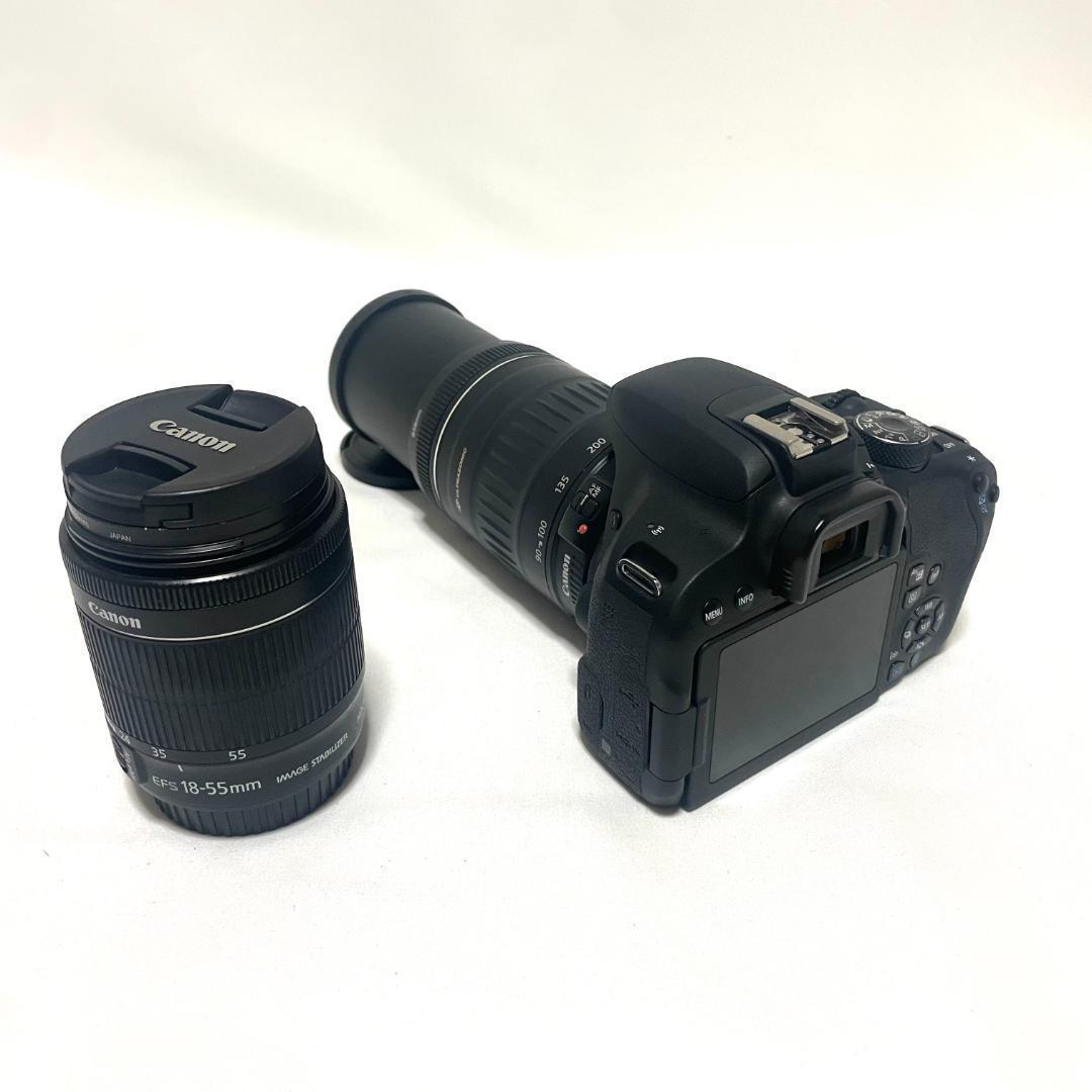 Wi-Fi対応❣️ Canon EOS Kiss X9i Wズームレンズセット