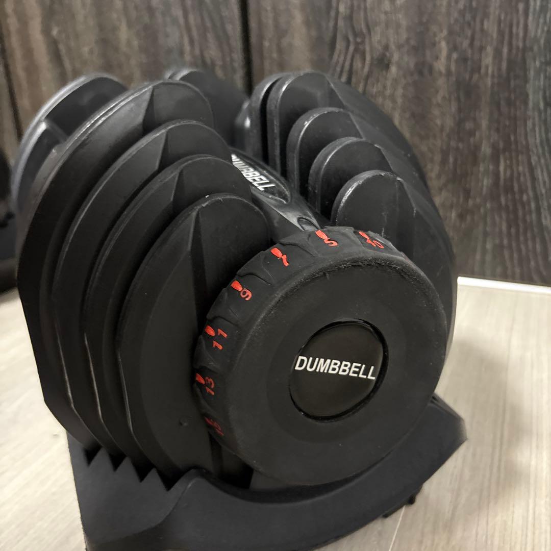 TOP FILM 可変式ダンベルセット 40kg×2 ジャンク扱い