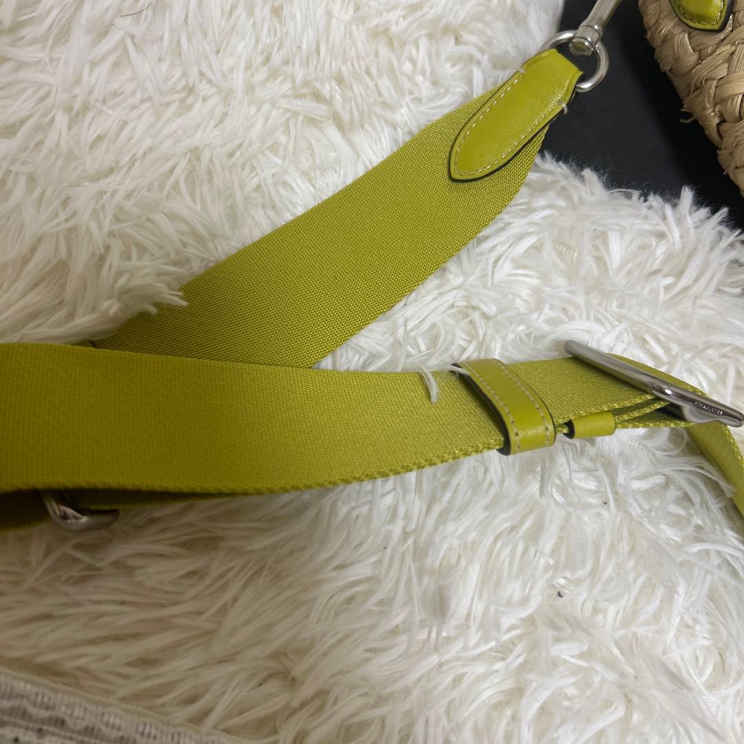 美品　コーチ CJ519 ショルダーバック 2WAY　ハンドバック　カゴバック