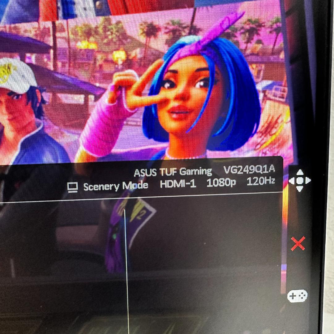 ASUS 165Hz対応 24.5インチ ゲーミングモニター