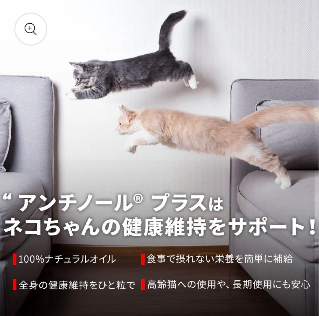 猫用アンチノール　プラス 4箱(1箱90粒入) セット