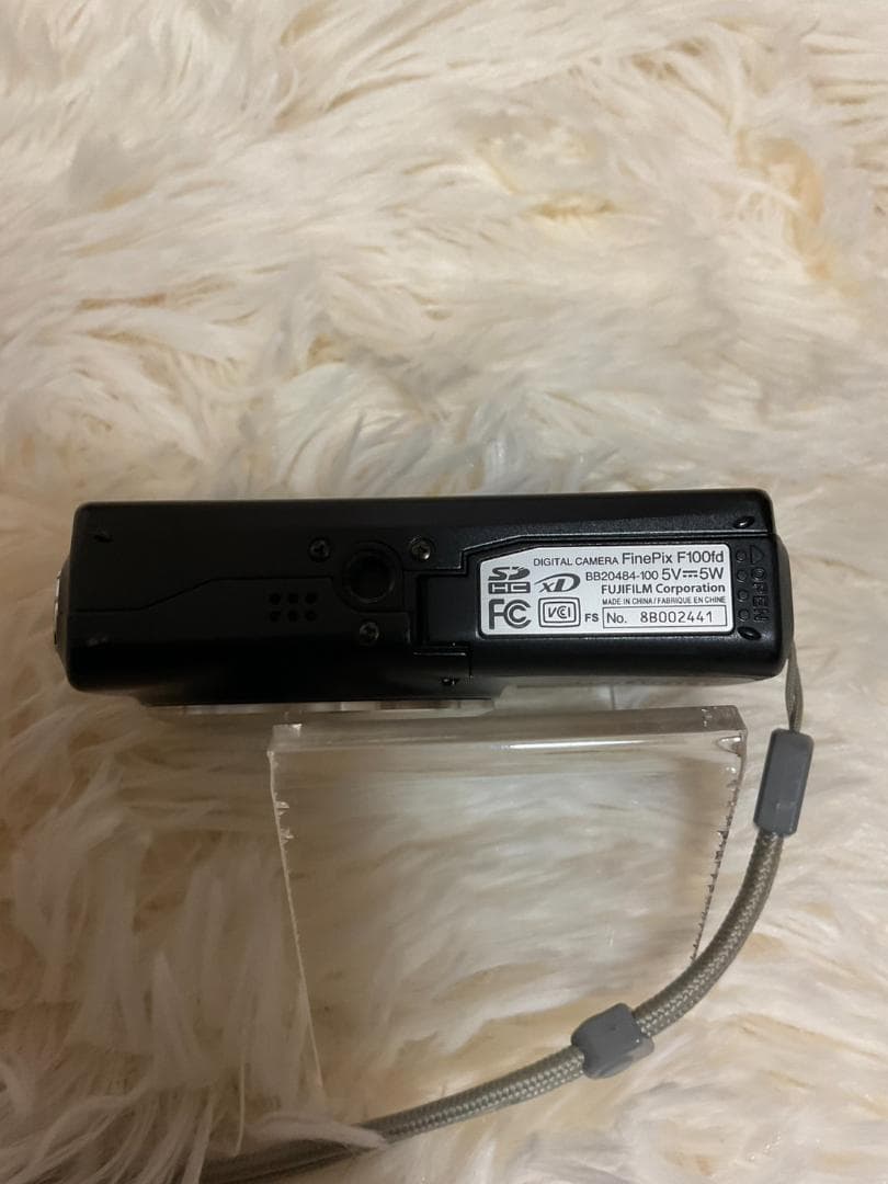 【簡易動作確認済】FUJIFILM FinePixF100fd ブラックコンデジ