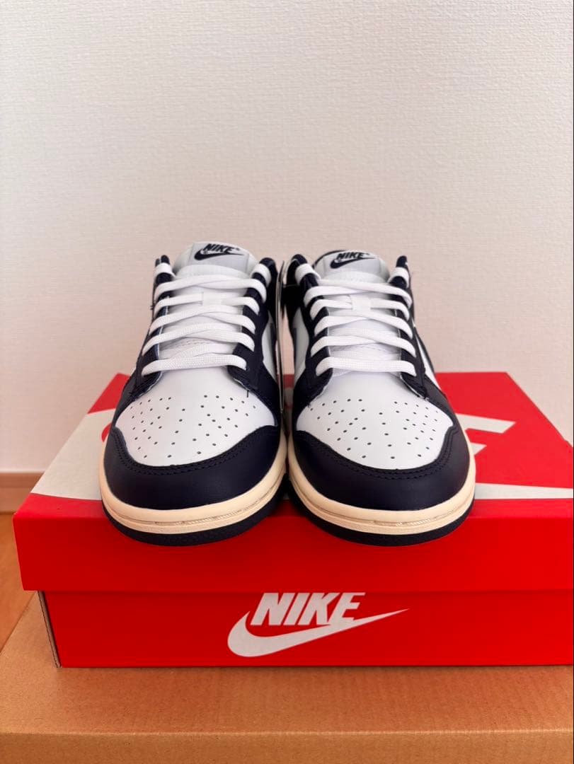 スケートボード Nike Women's Dunk Low \"Vintage Navy\"