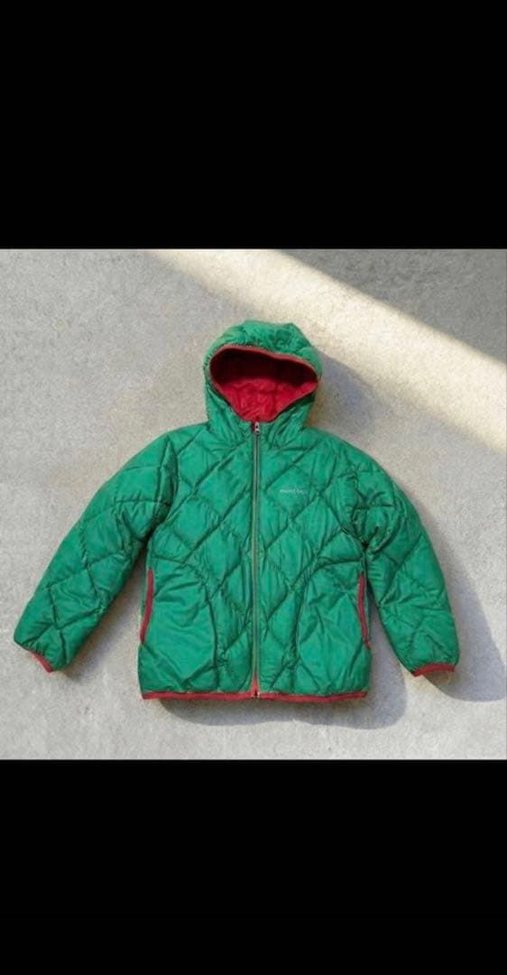 【mont-bell リバーシブル ダウンジャケット】