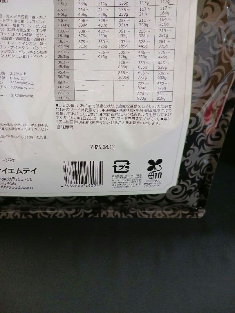 ブリスミックス ラム 小粒 3kg×２袋