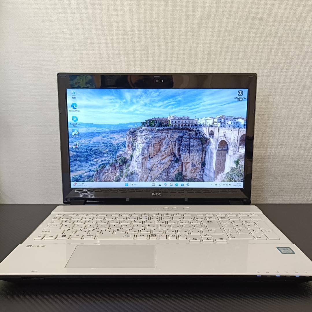 NEC ノートPC i7 Windows11 SSD メモリ16GB WIFI