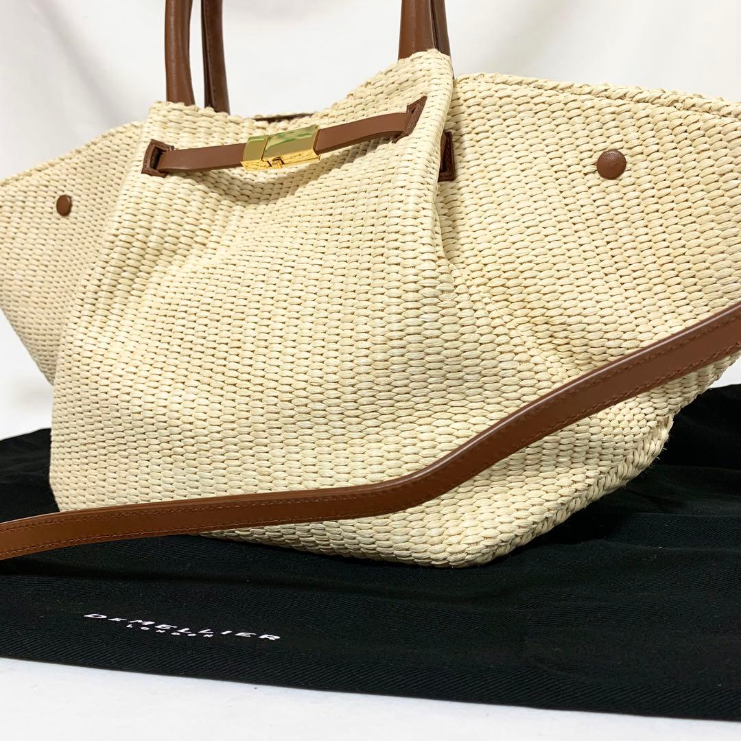 激レア✨DEMELLER 2way ショルダーバッグ ミディ ニューヨーク 美品