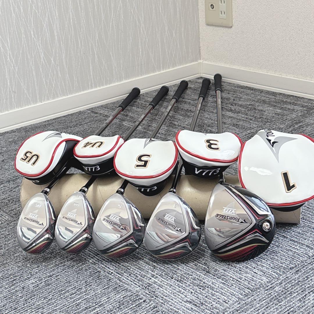 ほぼ未使用❗️超豪華❗ツアーステージ V773★初心者用 メンズ本格ゴルフセット