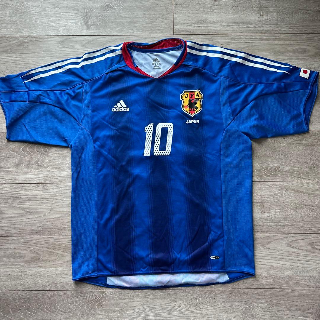 adidas サッカー日本代表 レプリカ ユニフォーム L 中村俊輔 日本製