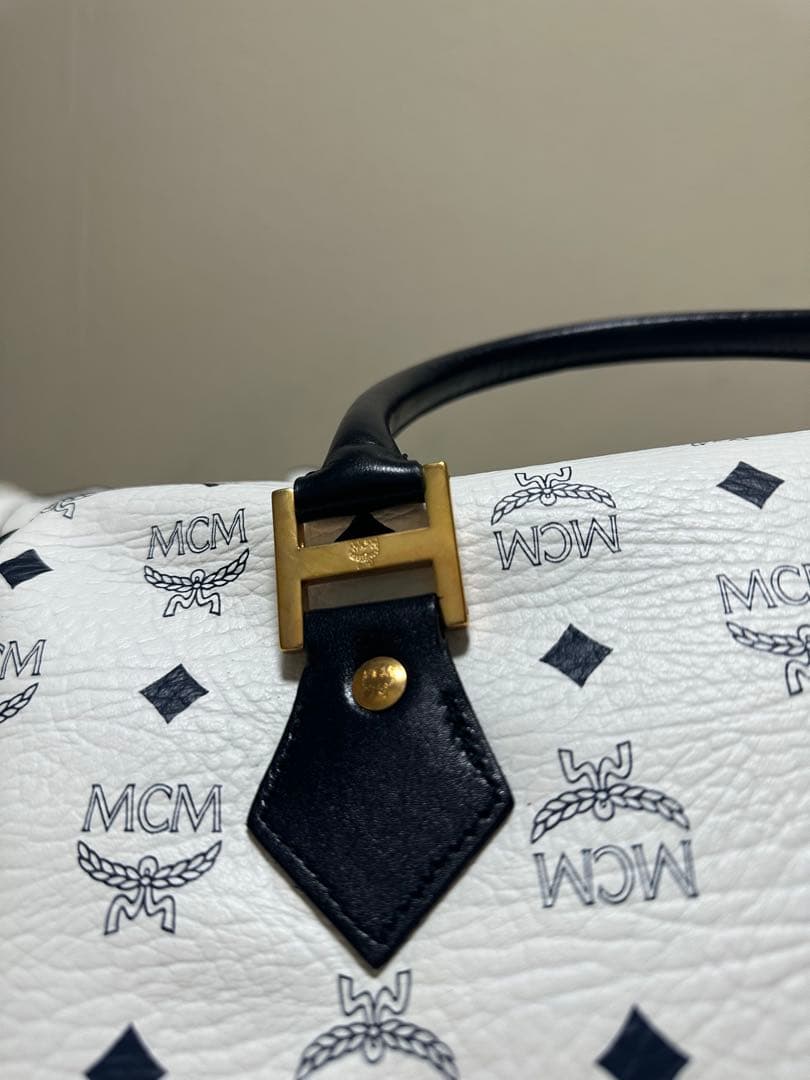 MCM ロゴプリント ハンドバッグ