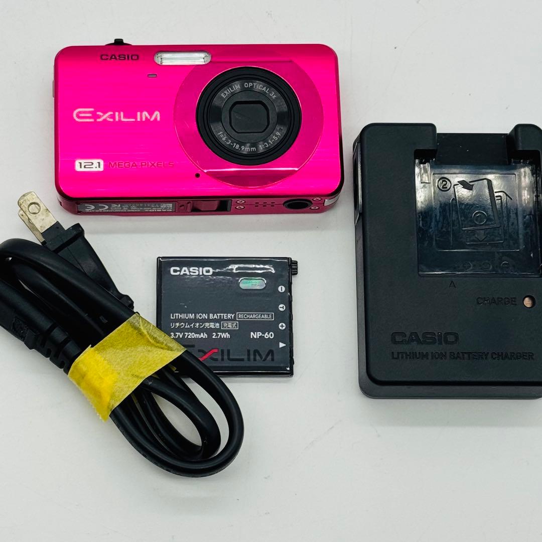 【美品・動作確認済】CASIO EXILIM EX-Z90 ピンク コンデジ