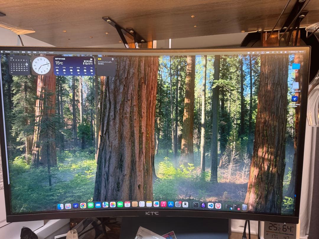 KTC H27S17 27 インチ , R1500 WQHD 180Hz