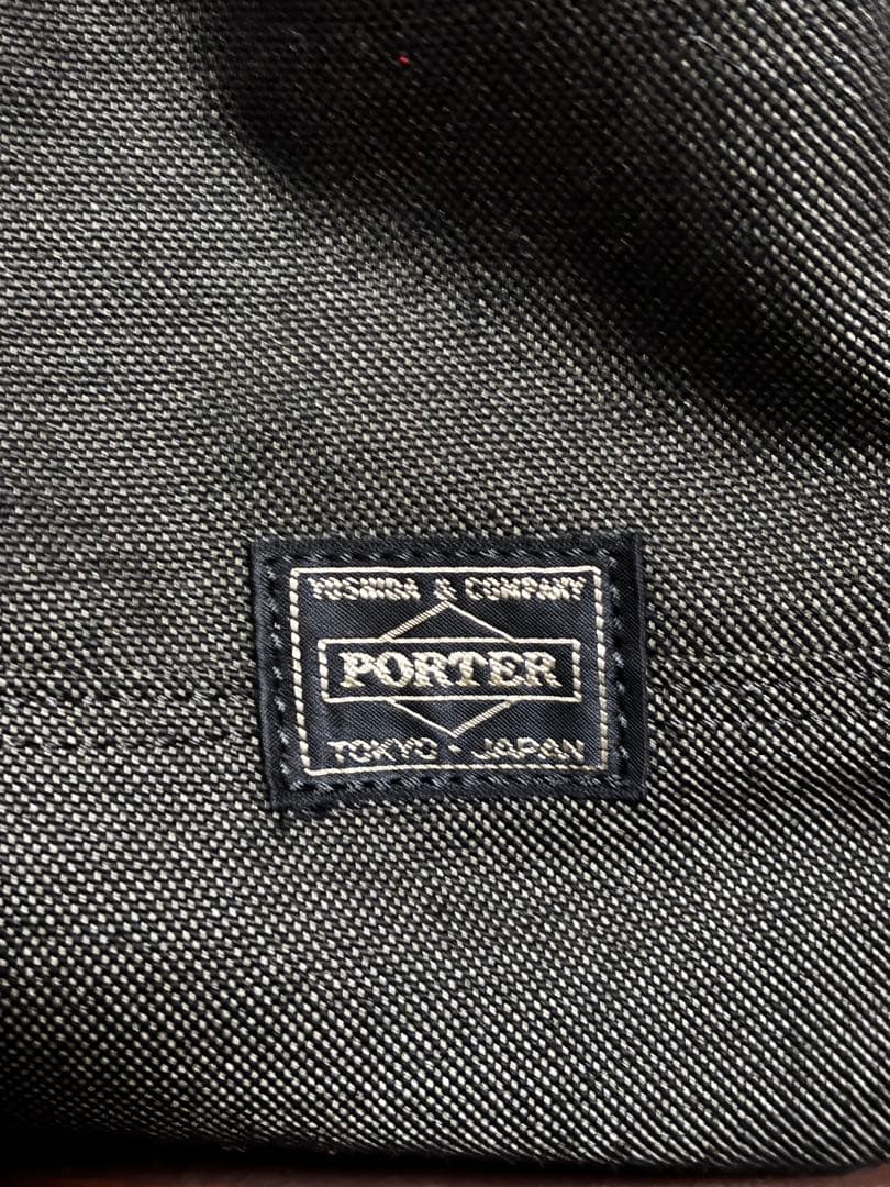 【美品】PORTER ポーター スモーキー　L ボストンバッグ