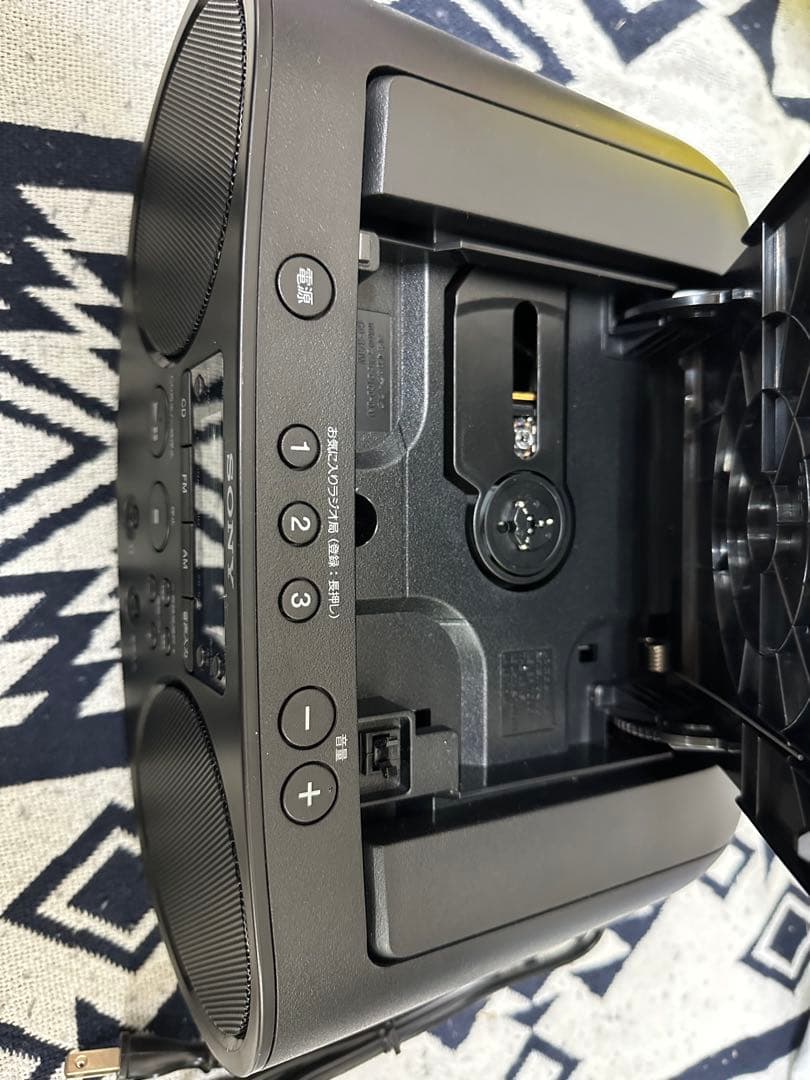 ソニー AUX CDラジオ ZS-S40 : FM/AM/ワイドFM対応