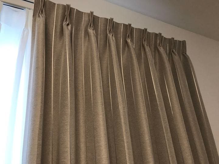 腰高窓用　オーダーカーテン　ウーノST ベージュ