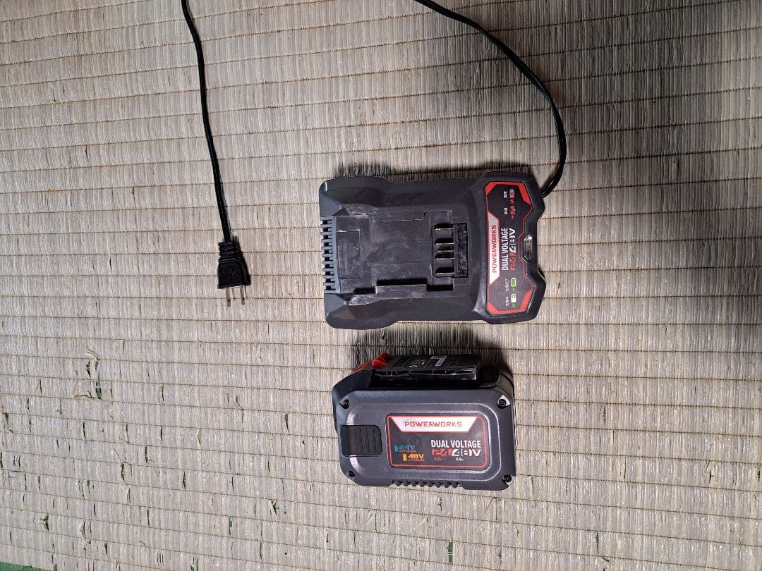 POWERWORKS 除雪機 48Vバッテリー