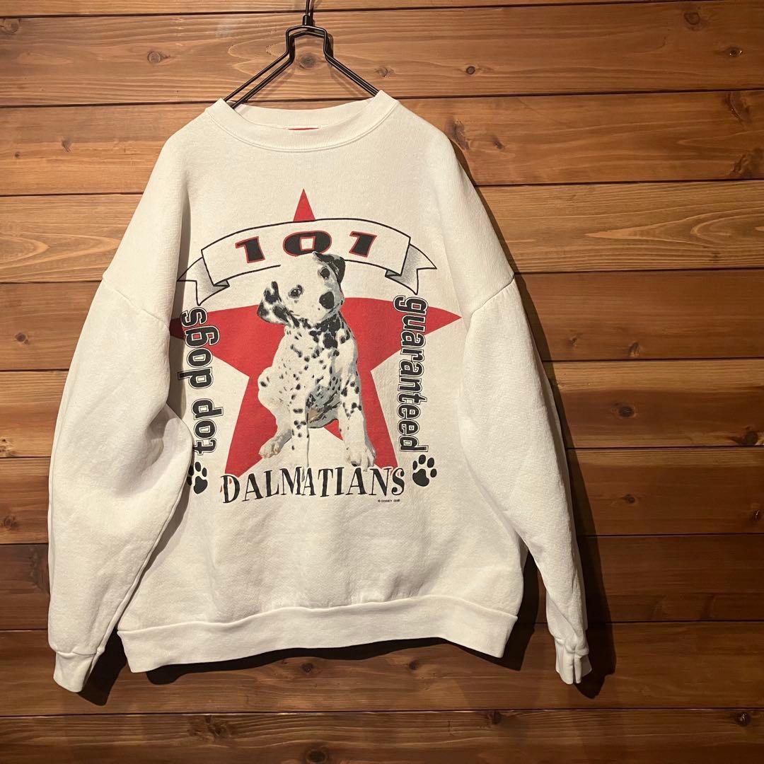 disney 101匹わんちゃん　101dalmatians スウェット　dog