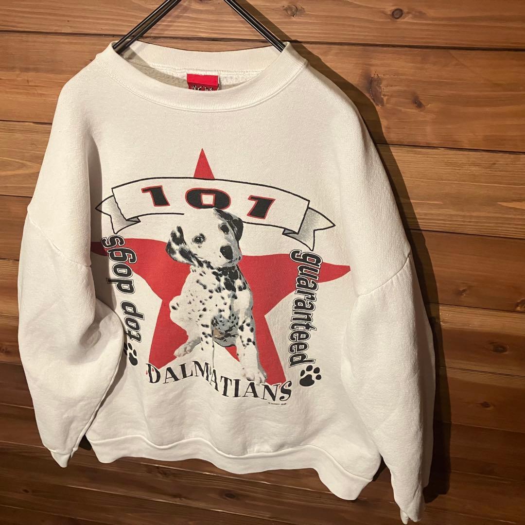 disney 101匹わんちゃん　101dalmatians スウェット　dog