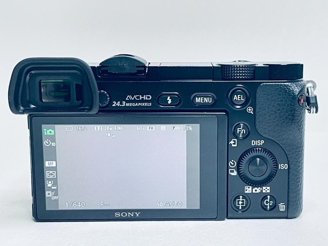 【ほぼ新品ショット数2901回】SONY α6000 ボディ ILCE-6000