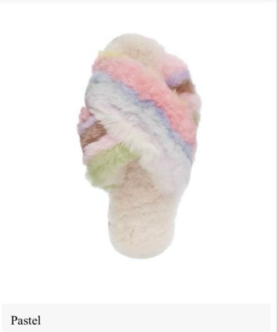 EMU Australia ムートン サンダル レインボー スリッパ