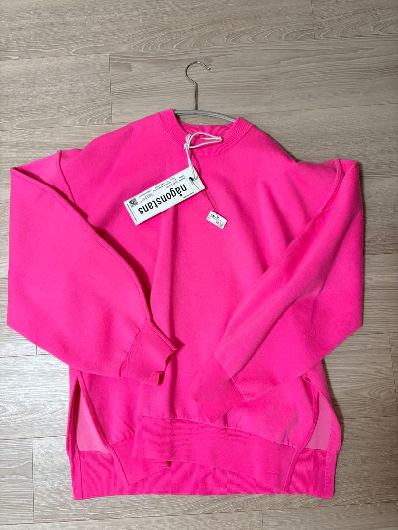 専用nagonstans プルオーバー　ピンク　タグ付き