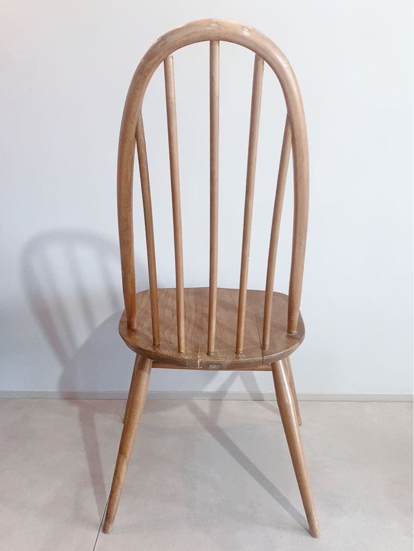 ercolチェア　刻印有　イギリスアンティーク　アーコール　クエーカーチェア