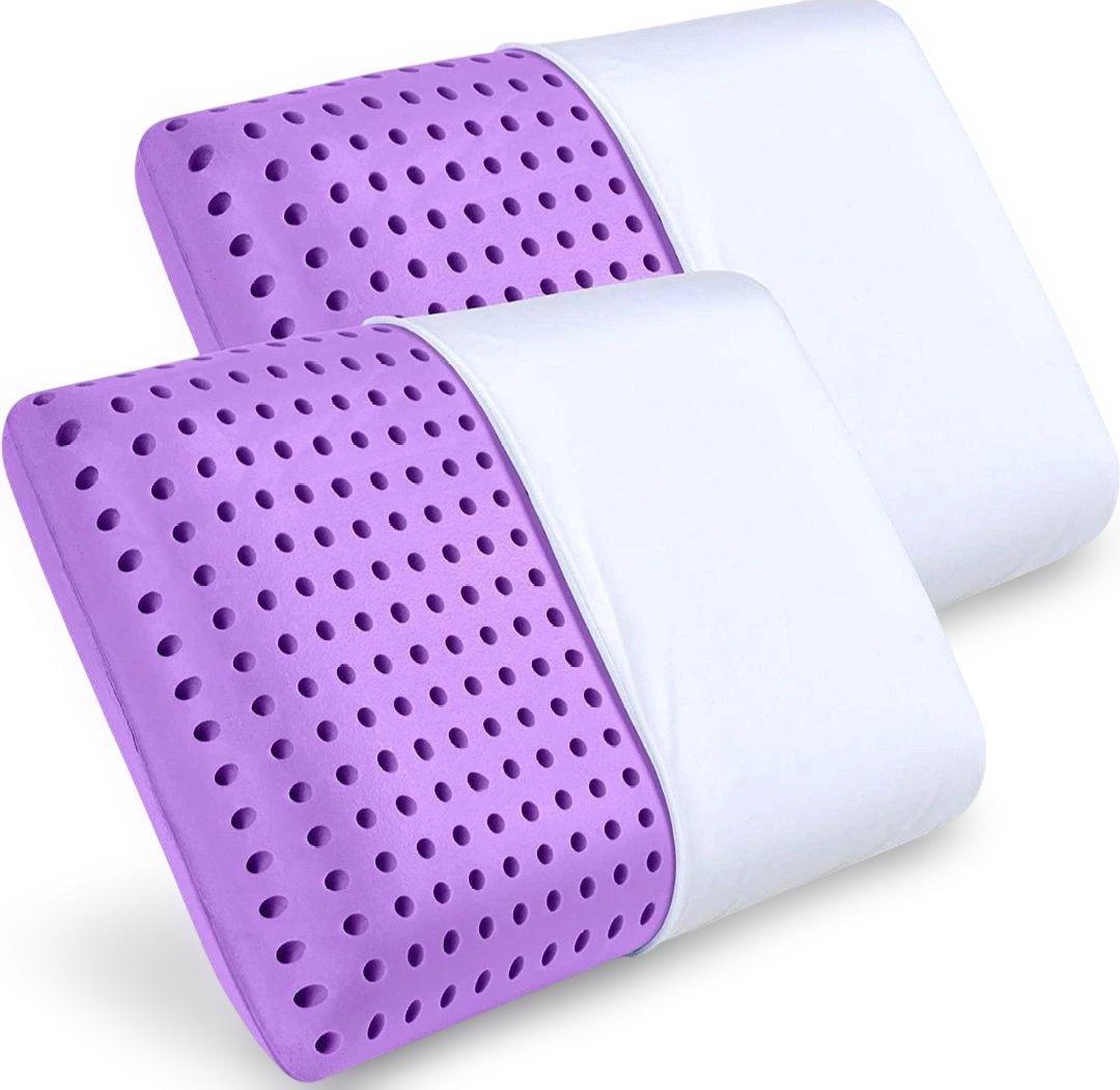 2個セット 安眠 冷却枕 メモリーフォーム 快眠 通気性抜群 枕 丸洗い可