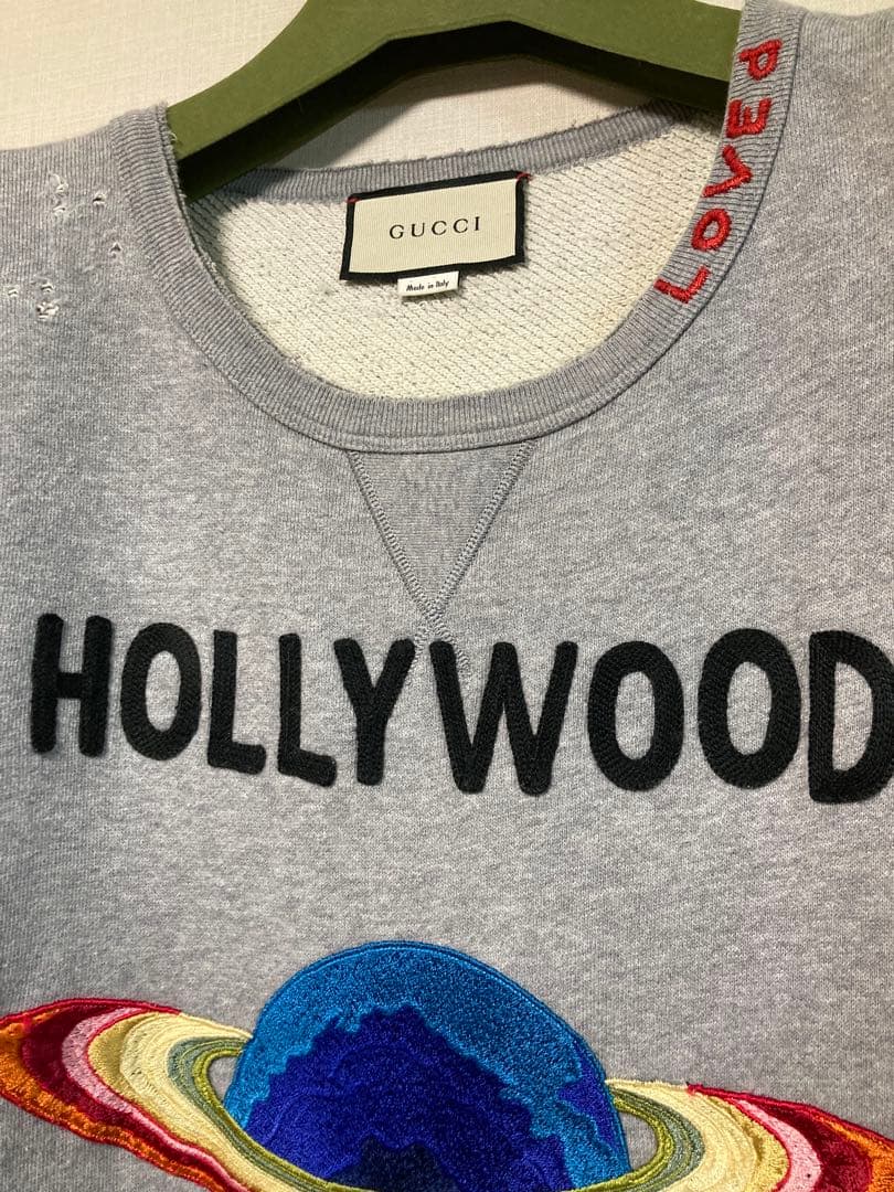 美品グッチGUCCIスウェットXSレインボージャケットコートスニーカーローファー