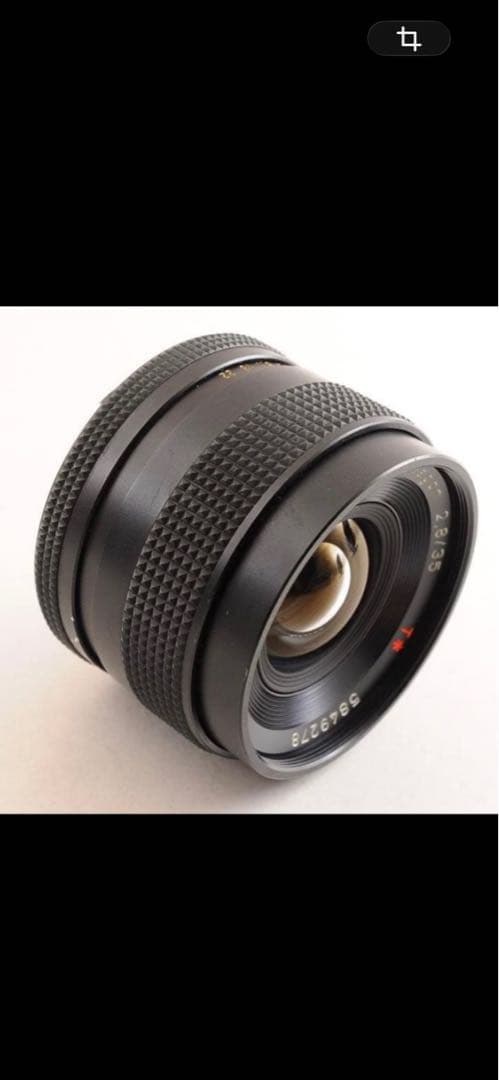 レンズ(単焦点) Contax Carl Zeiss 35mmF2.8 Distagon